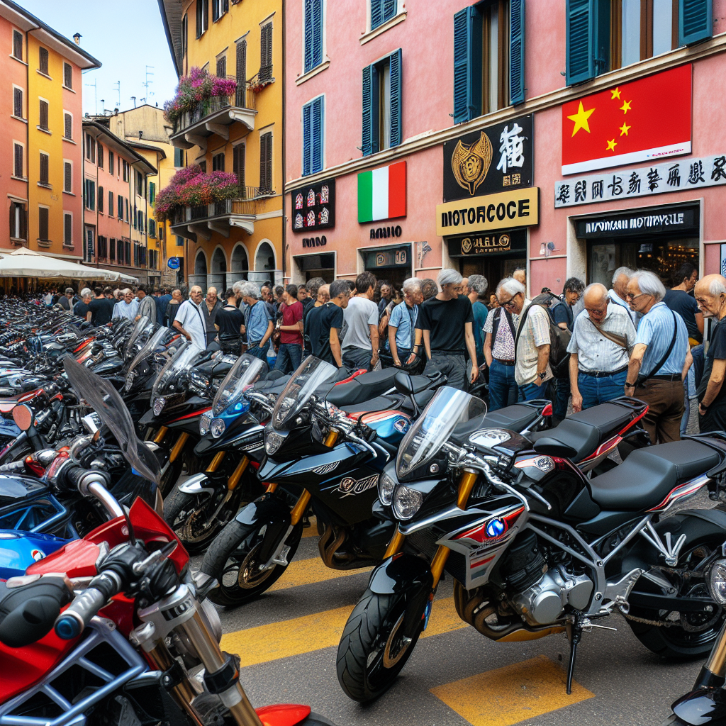 La Cina conquista il mercato delle moto in Italia