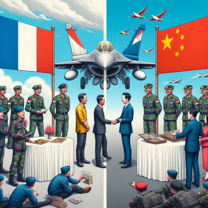 L'Indonesia acquista aerei da combattimento dalla Francia, in contrasto con la Cina