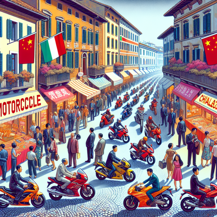 La Cina conquista il mercato delle moto in Italia