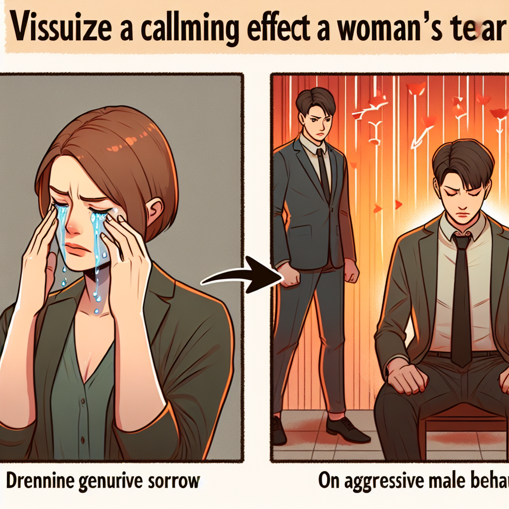 L'effetto calmante delle lacrime femminili sul comportamento aggressivo maschile