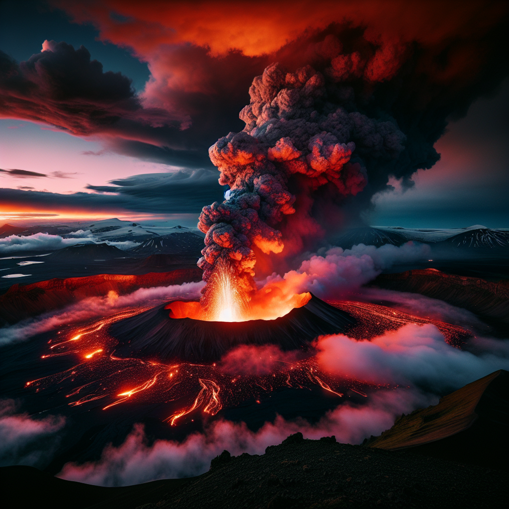 Nuova eruzione vulcanica in Islanda: video mozzafiato