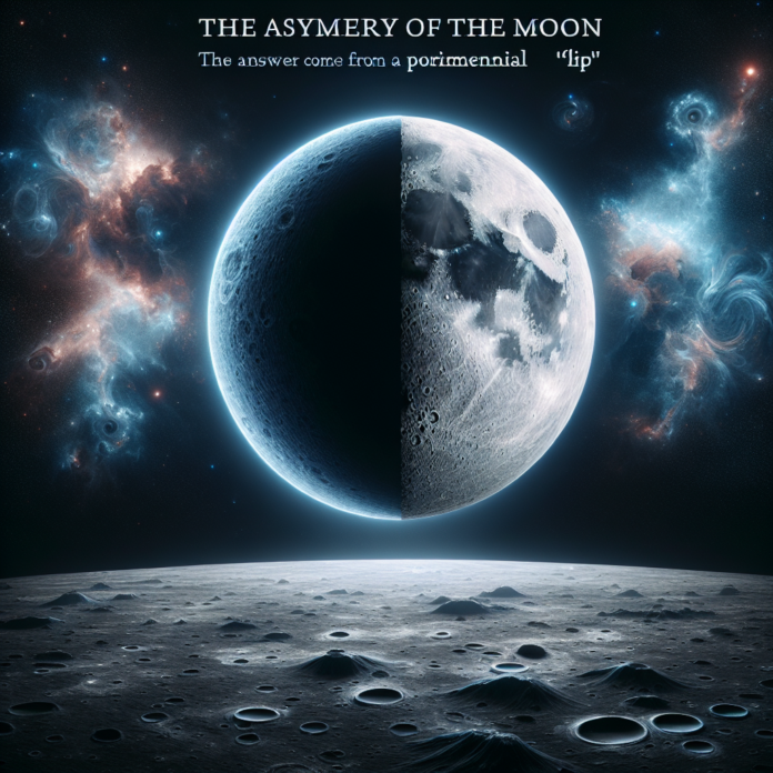 L'asimmetria della Luna: la risposta arriva da un 'ribaltamento' primordiale