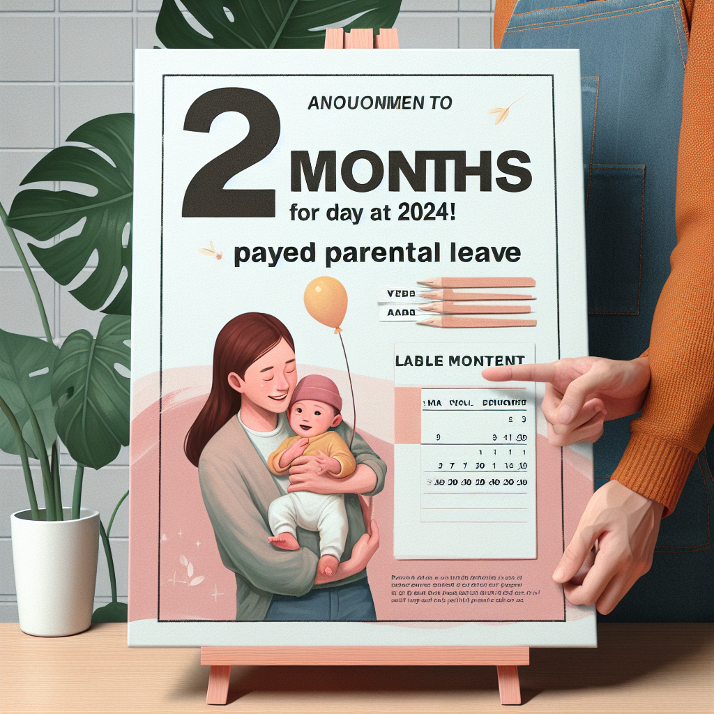 NPS: 2 mesi di congedo parentale pagati all'80% per il 2024! Non perdere questa opportunità per stare accanto al tuo bambino.