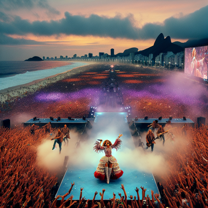 Madonna regina di Rio: 1,6 milioni di persone al suo concerto di Copacabana