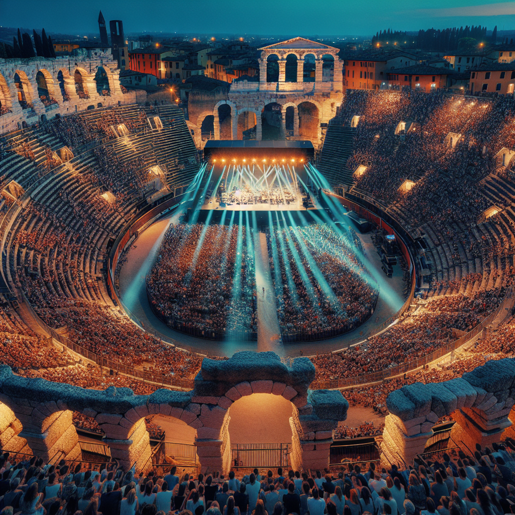 L'Arena di Verona: un momenumento storico da vivere tutto l'anno grazie ai concerti al suo interno