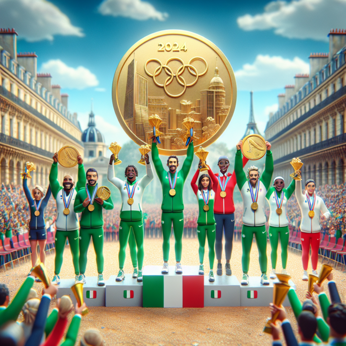 Arrivano le medaglie d'oro per l'Italia nelle Olimpiadi di Parigi 2024!