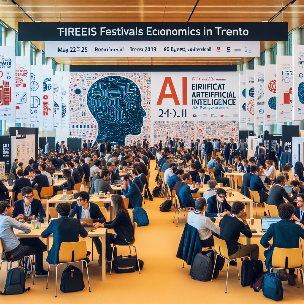 Festival dell'Economia a Trento dal 22 al 25 maggio Evento dedicato all'intelligenza artificiale con oltre 300 incontri e 650 ospiti.